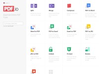 Desktop screenshot for pdf.io