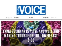 Desktop screenshot for villagevoice.com