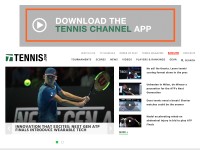 Desktop screenshot for tennis.com