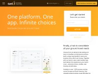 Desktop screenshot for gett.com