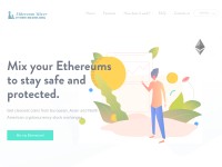 Desktop screenshot for ether-mixer.org