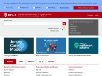 Desktop screenshot for gov.je