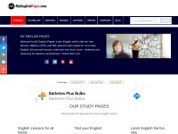 Desktop screenshot for myenglishpages.com