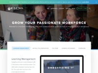Desktop screenshot for wisetail.com