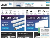 Desktop screenshot for lightup.com