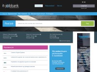Desktop screenshot for it-jobbank.dk