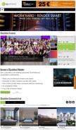 How cgarchitect.com looks like on a mobile device such as an iPhone.