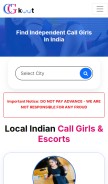 How cgkoot.com looks like on a mobile device such as an iPhone.