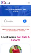 How cgkoot.net looks like on a mobile device such as an iPhone.