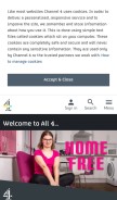 How channel4.com looks like on a mobile device such as an iPhone.