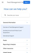 How channelintelligence.com looks like on a mobile device such as an iPhone.