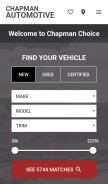 How chapmanchoice.com looks like on a mobile device such as an iPhone.