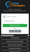How chatws.com looks like on a mobile device such as an iPhone.