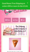 How cheapcookiecutters.com looks like on a mobile device such as an iPhone.