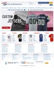 How cheapjerseysbay.com looks like on a mobile device such as an iPhone.