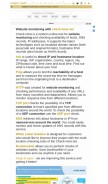 How check-host.net looks like on a mobile device such as an iPhone.