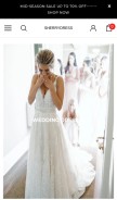 How cherrylovedress.com looks like on a mobile device such as an iPhone.