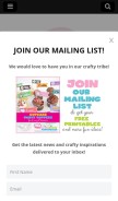 How chicacircle.com looks like on a mobile device such as an iPhone.