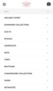 How chiccoutureonline.com looks like on a mobile device such as an iPhone.