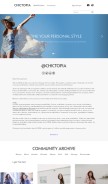 How chictopia.com looks like on a mobile device such as an iPhone.