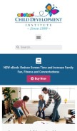 How childdevelopmentinfo.com looks like on a mobile device such as an iPhone.