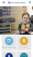 How childrenshospital.org looks like on a mobile device such as an iPhone.