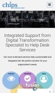 How chipstechnologygroup.com looks like on a mobile device such as an iPhone.