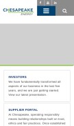 How chk.com looks like on a mobile device such as an iPhone.