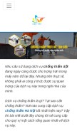 How chongthamviettin.com.vn looks like on a mobile device such as an iPhone.