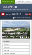 How chothuexuong.com.vn looks like on a mobile device such as an iPhone.