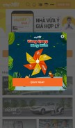 How chotot.com looks like on a mobile device such as an iPhone.