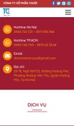 How chuyennhatoancau.vn looks like on a mobile device such as an iPhone.