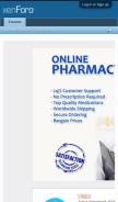How cialisonlinemsn.com looks like on a mobile device such as an iPhone.