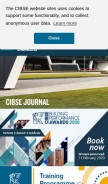 How cibse.org looks like on a mobile device such as an iPhone.
