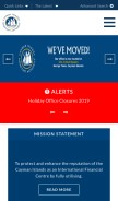 How cima.ky looks like on a mobile device such as an iPhone.