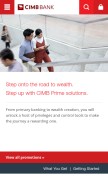 How cimb.com looks like on a mobile device such as an iPhone.