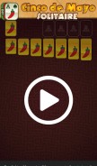 How cincodemayosolitaire.com looks like on a mobile device such as an iPhone.