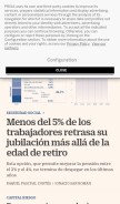 How cincodias.com looks like on a mobile device such as an iPhone.