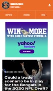 How cincyjungle.com looks like on a mobile device such as an iPhone.