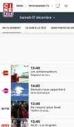 How cinetelerevue.be looks like on a mobile device such as an iPhone.
