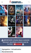 How cinetux.to looks like on a mobile device such as an iPhone.