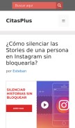 How citasplus.com looks like on a mobile device such as an iPhone.