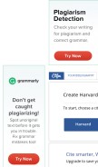 How citethisforme.com looks like on a mobile device such as an iPhone.