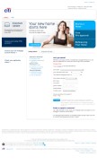 How citimortgage.com looks like on a mobile device such as an iPhone.