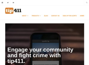 How citizenobserver.com looks like on a tablet such as an iPad.