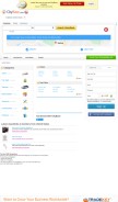 How citybase.com looks like on a mobile device such as an iPhone.