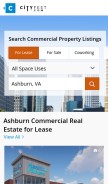 How cityfeet.com looks like on a mobile device such as an iPhone.