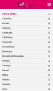 How cityxguide.com looks like on a mobile device such as an iPhone.