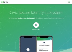 How civic.com looks like on a tablet such as an iPad.