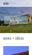 How cjmw.com looks like on a mobile device such as an iPhone.